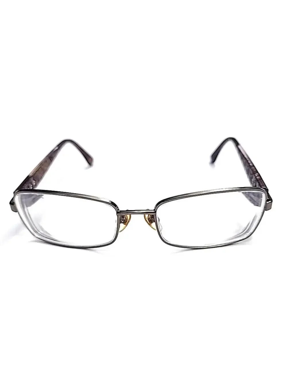 Michael Kors Gunmetal Purple Rectangle Eyeglasses 53-17 135